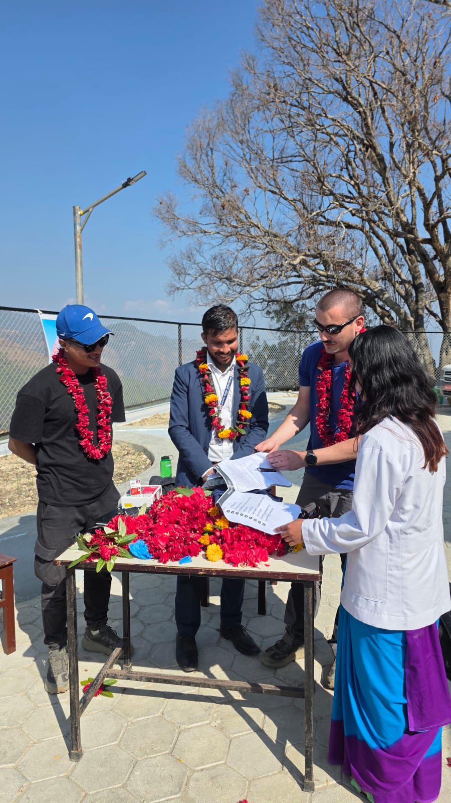 Community healthcare camp welcome